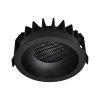Oprawa V-TAC LED downlight 18W BRIDGELUX CHIP CCT czarna raster antyolśnieniowy plaster miodu VT-17018 3000K-4000K-6400K 1860lm